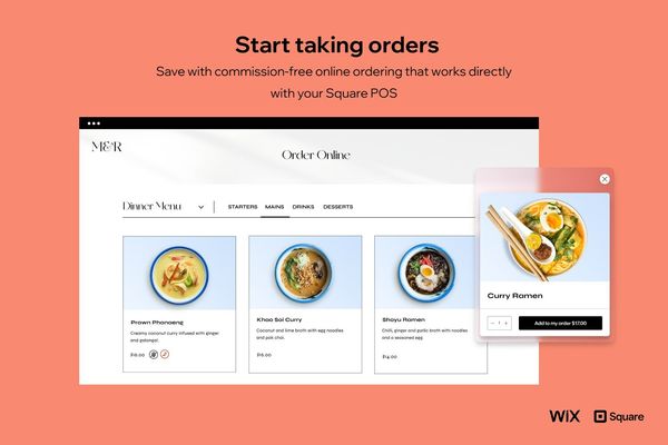 How Wix and Square are Helping Restaurants Sell Faster and More Efficiently